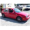 Image 3 : E5 --  2003 VW GOLF CL , Red , 244250  KM's