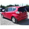 Image 7 : C6 --  2013 HONDA FIT LX , Red , 148515  KM's