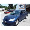 Image 1 : B1 --  2005 HONDA CIVIC LX , Blue , 274502  KM's