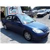 Image 3 : B1 --  2005 HONDA CIVIC LX , Blue , 274502  KM's