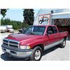 Image 1 : G1 --  1999 DODGE RAM 1500 EXT CAB SB , Red , 262662  KM's
