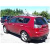 Image 7 : B5 --  2008 MITSUBISHI OUTLANDER XLS 4X4 , Red , 196910  KM's