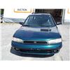Image 2 : A3 --  1995 SUBARU LEGACY  , Green , 308335  KM's  "NO RESERVE"