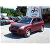 Image 1 : A12C --  2005 HYUNDAI TUCSON GL , Red , 282657  KM's