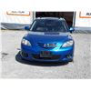 Image 2 : B3 --  2005 MAZDA 3  , Blue , 233591  KM's