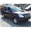 Image 3 : J3 --  2002 HONDA CR-V EX , Black , 237449  KM's