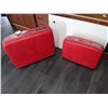 Image 2 : 549 --  Two Red Samsonite Suitcases - Authenticity Unknown - Locker Clean Out