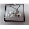 Image 4 : 552 --  20" 925 Italian Silver Cremation Necklace With Dove Motif