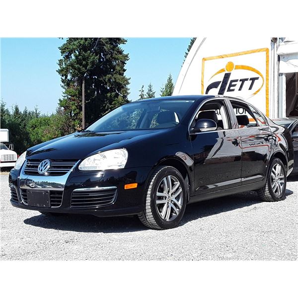 C3 --  2006 VW JETTA 2.5L  , Black , 164537  KM's