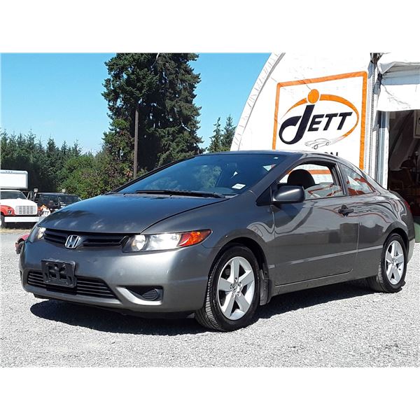 D3 --  2006 HONDA CIVIC DX , Grey , 180248  KM's