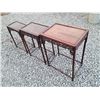 Image 2 : 562 --  Set of Three Stacking Tables