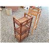 Image 4 : 566 --  2 Wicker Side Shelves