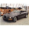 Image 11 : H6A --  2007 FORD MUSTANG GT CONVERTIBLE , Grey , 198366  KM's