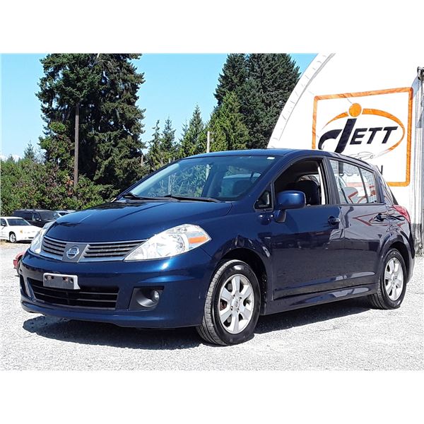 B1 --  2008 NISSAN VERSA S  , Blue , 280802  KM's
