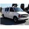Image 3 : E4 --  2002 CHEVROLET EXPRESS 2500 , White , 328864  KM's