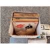 Image 2 : 579 --  Box lot of Vinatge Records 2