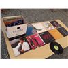 Image 1 : 582 --  Box lot of Vinatge Records 5