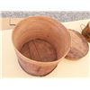 Image 2 : 586 --  2 Vintage  Cheese Wood Boxes with Lids