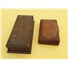 Image 2 : 592 --  2 Vintage Wood Boxes
