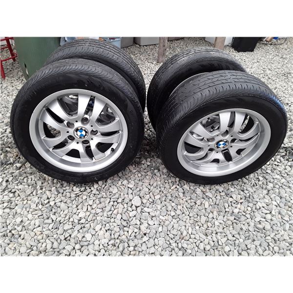 0ZG - BMW 16" Alloy Wheels With Tires