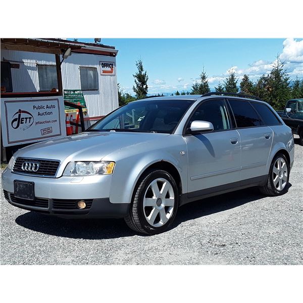 C4 --  2003 AUDI A4 1.8T QUATTRO , Grey , 238118  KM's