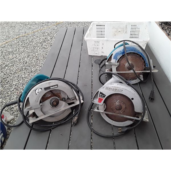625 --  2 Makita and 1 Skilsaw