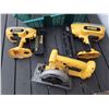 Image 1 : 628 --  Dewalt Nailers and Saw