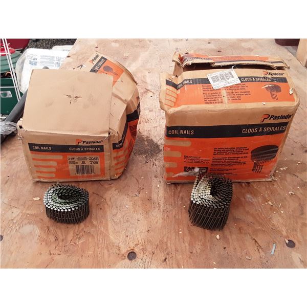 638 --  2 Boxes Coil Nails