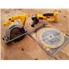 Image 1 : 647 --  10 Inch Dewalt Saw and Blades