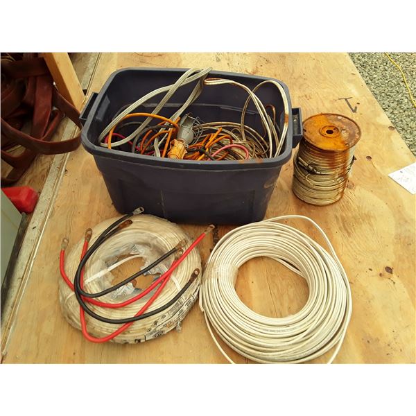 649 --  Bin Of Misc Wiring