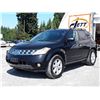 Image 1 : D4 --  2004 NISSAN MURANO SE AWD , Black , 203432  KM's