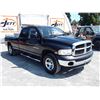 Image 3 : H2 --  2005 DODGE RAM 1500 ST CREW CAB 4X4, BLACK, 277,421 KMS