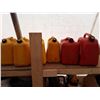 Image 1 : 658 --  Lot of 6 Jerry Cans 2 Gas 4 Diesel