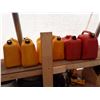 Image 2 : 658 --  Lot of 6 Jerry Cans 2 Gas 4 Diesel