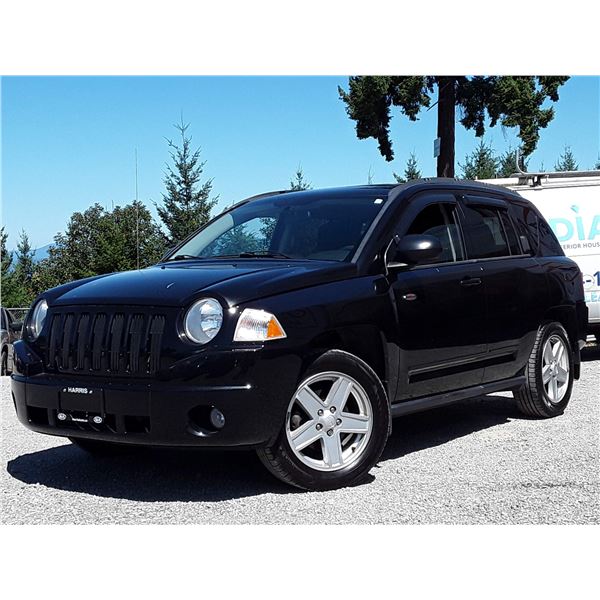 H6D --  2010 JEEP COMPASS SPORT NORTH EDITION 4X4  , Black , 102290  KM's