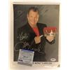 Image 1 : JERRY "THE KING" LAWLER SIGNED 8X10 PHOTO (PSA/DNA COA)