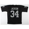 Image 1 : BO JACKSON SIGNED RAIDERS PRO STYLE JERSEY (BECKETT COA)