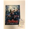Image 2 : THE AVENGERS ENDGAME CAST SIGNED POSTER w BRIE LARSON, TESSA THOMPSON  + MORE (REAL AUTHENTIC COA)
