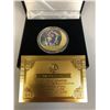 Image 1 : KOBE BRYANT GOLD PLATED COLLECTORS COIN W/CASE