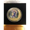 Image 2 : KOBE BRYANT GOLD PLATED COLLECTORS COIN W/CASE