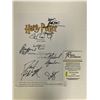 Image 2 : MULTI SIGNED HARRY POTTER "The Philosopher's Stone" SCRIPT w J.K ROWLING, E. WATSON (REAL AUTHENTIC)