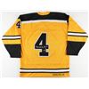 Image 1 : BOBBY ORR SIGNED BRUINS PRO STYLE JERSEY (COA)