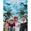 Image 1 : Bob Denver & Dawn Wells Signed "Gilligan's Island" 16x20 Print (JSA COA)