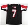 Image 1 : MICHAEL VICK SIGNED FALCONS PRO STYLE JERSEY (JSA COA)