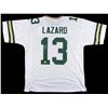 Image 1 : ALLEN LAZARD SIGNED PRO STYLE JERSEY (BECKETT COA)