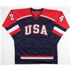 Image 3 : CHRIS CHELIOS SIGNED USA PRO STYLE JERSEY (BECKETT COA)