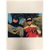Image 1 : ADAM WEST & BURT WARD SIGNED BATMAN & ROBIN PHOTO (REAL AUTHENTIC COA)