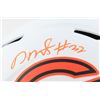 Image 2 : David Montgomery Signed Bears Full-Size Lunar Eclipse Alternate Speed Helmet (Beckett COA)