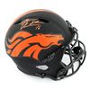 Image 1 : Jake Plummer Signed Broncos Full-Size Eclipse Alternate Speed Helmet (Beckett Hologram)
