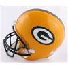 Image 3 : ALLEN LAZARD SIGNED PACKERS FULL-SIZE REPLICA HELMET (JSA COA)